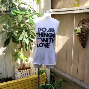 New Spiritual Gangster All things Women Tank Top color Stardust size Small.